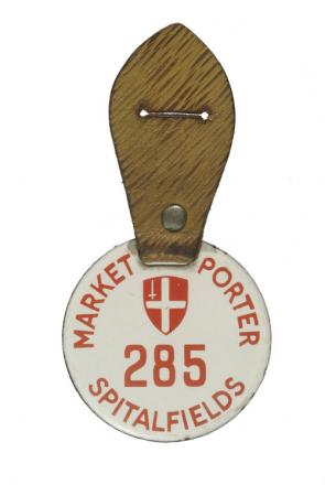 Spitalfields Market Porter's Badge