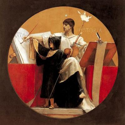 Sign up for our E-Newsletter... Historia (Allegory of History).
By Nikolaos Gysis (1892).