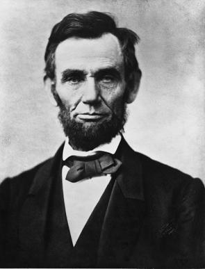 Abraham Lincoln, The 16th president of The United States.
