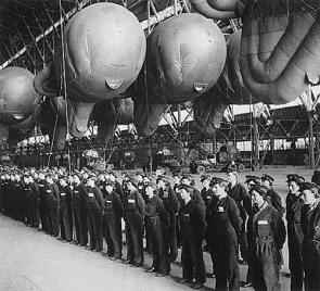 Barrage Balloon London