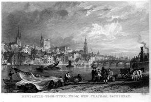 Newcastle in 1832. Illustrated from original drawings by Thomas Allom.