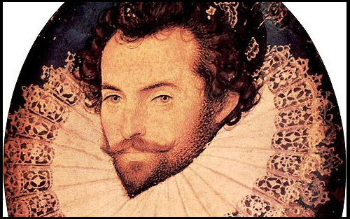 Sir Walter Raleigh or Ralegh(c. 1552 – 29 October 1618), was a famed English writer, poet, soldier, courtier and explorer.