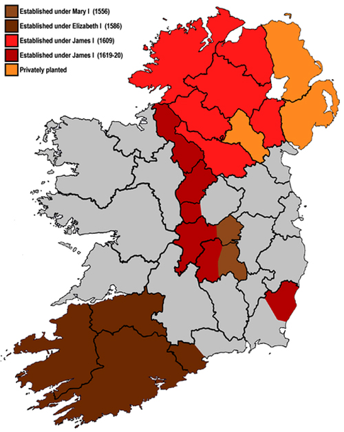 Plantation of Ulster 400 year Anniversary / Secondary / Historical ...