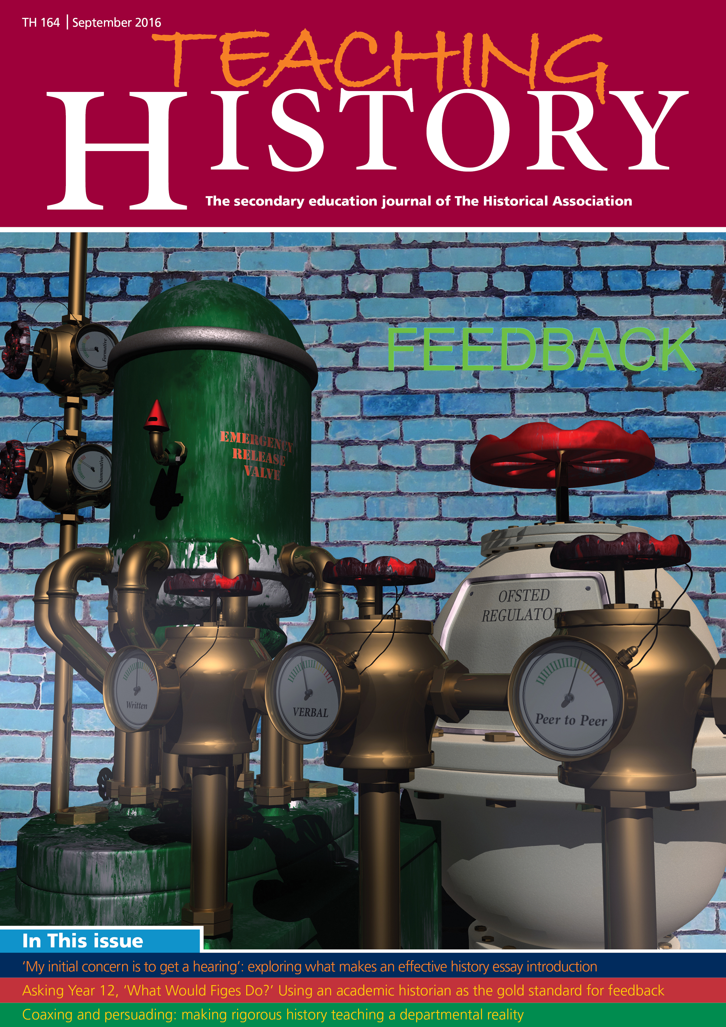 Teaching History 164 Out Now News Historical Association