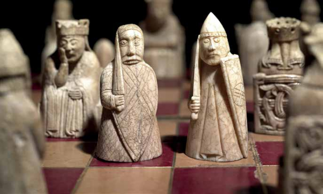 Viking Chess Set (Individual pieces)