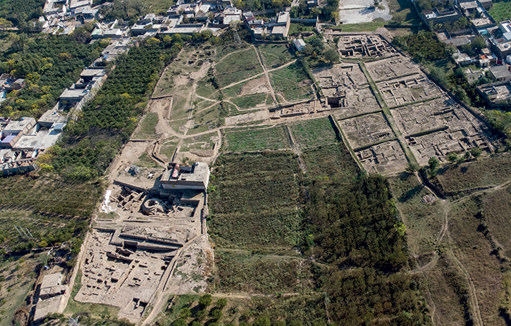 Barikot’s apsidal temple / Historical Association