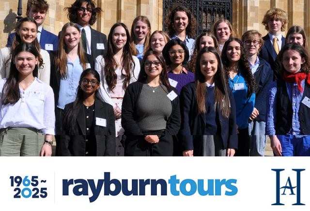 The Great Debate 2026 is sponsored by Rayburn Tours