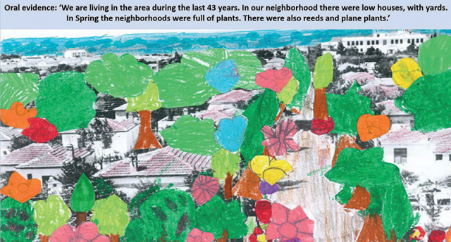 Students enrich an old photograph