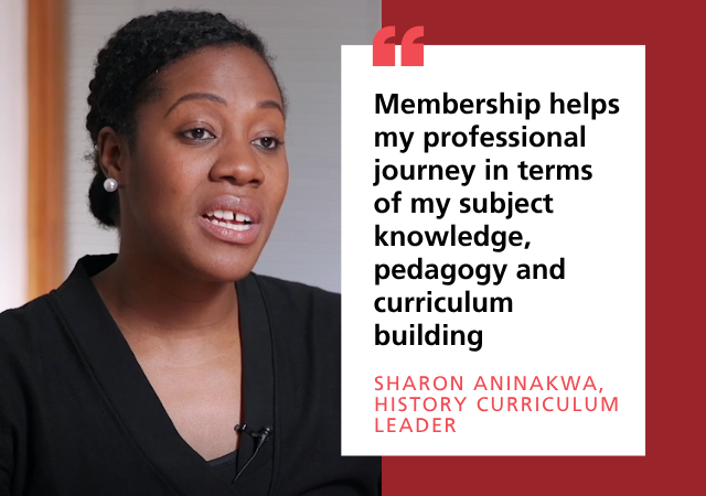 Secondary membership testimonial