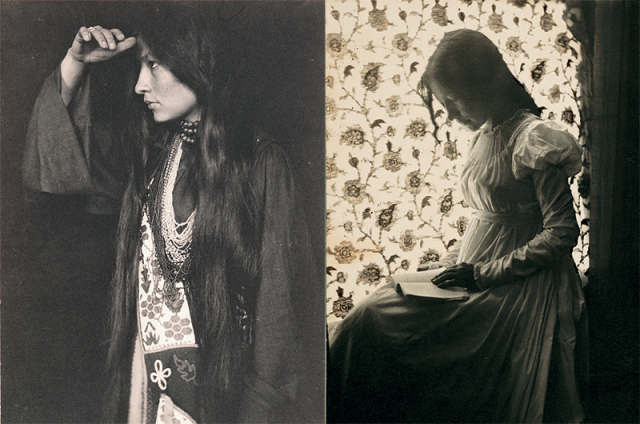 Zitkala Ša by portrait photographer Käsebier
